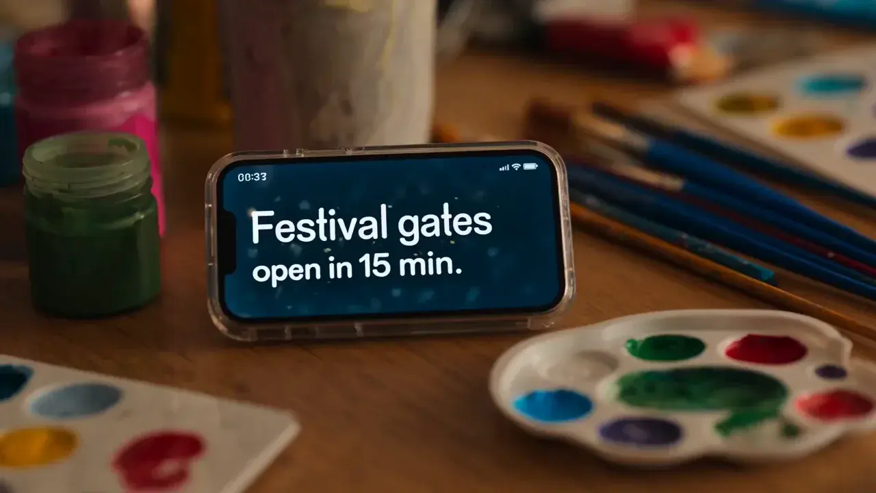 Night Market Setup Countdown